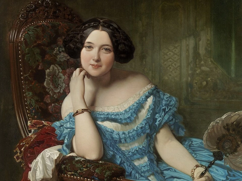 1815-Federico de Madrazo y Kuntz - Ritratto di Amalia de Llano y Dotres, contessa di Vilches - Museo del Prado, Madrid